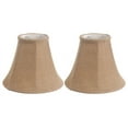 thumbnail image 1 of Urbanest Burlap Bell Chandelier Shade, 3x6x5", Natural, Set of 2, 1 of 1