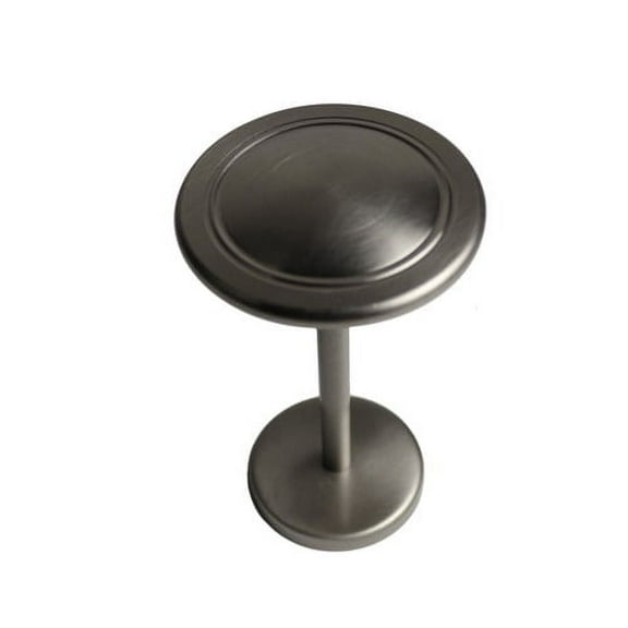 Urbanest Medallion Curtain Holdback – Elegant Drapery Tieback, Farmhouse Drapery Hardware for Stylish Window Treatments, 2 Pieces, Brushed Steel