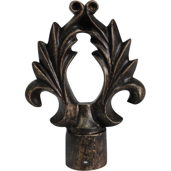Urbanest Calvinia Lamp Finial – 2 5/8 Inch Tall, Antique Bronze – Decorative Lamp Shade Finial for Table & Floor Lamps- 1 Piece
