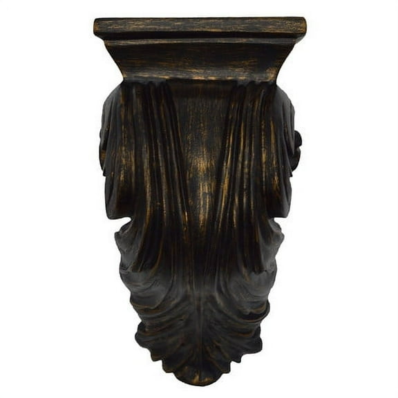 N Urbanest Drapery Sconce Burnt Gold