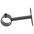 thumbnail image 1 of Urbanest Ceiling & Wall Drapery Sconce Bracket – Heavy‑Duty Decorative Curtain Rod Holder, Fits 1" or 7/8″ Rods, Cast‑Metal Loop Design, Bronze, 1 of 1