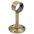 thumbnail image 1 of Urbanest Ceiling & Wall Drapery Sconce Bracket – Heavy‑Duty Decorative Curtain Rod Holder, Fits 1" or 7/8″ Rods, Cast‑Metal Loop Design, Antique Brass, 1 of 2