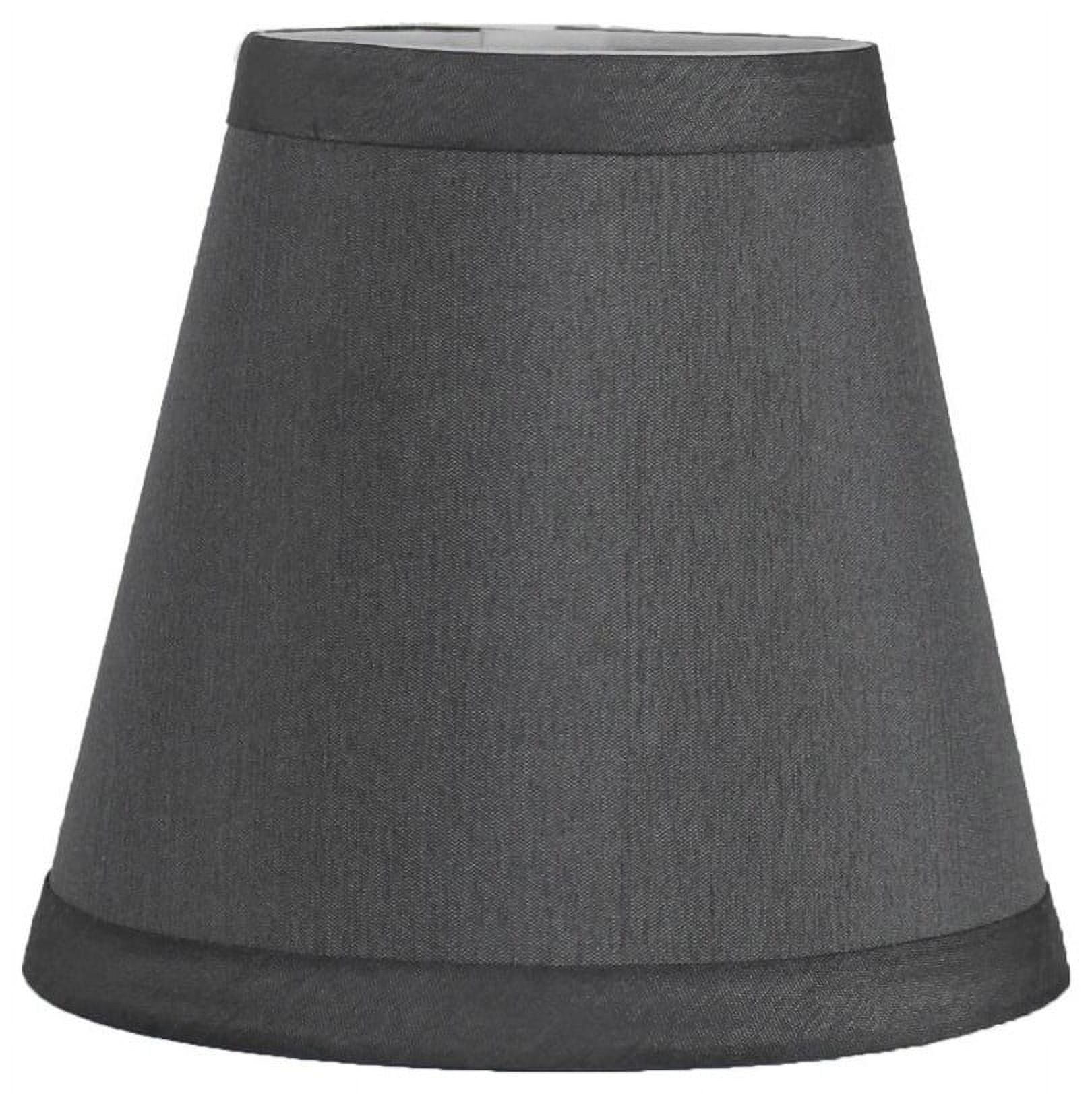 Urbanest Chandelier Lamp Shade, 3x5x4.5", Gray