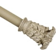 thumbnail image 1 of Urbanest Adjustable Single Curtain Rod Set Chilton Finials – 1 - Inch Diameter, With Cottage Rod, 48–84 Inches, 1 of 6