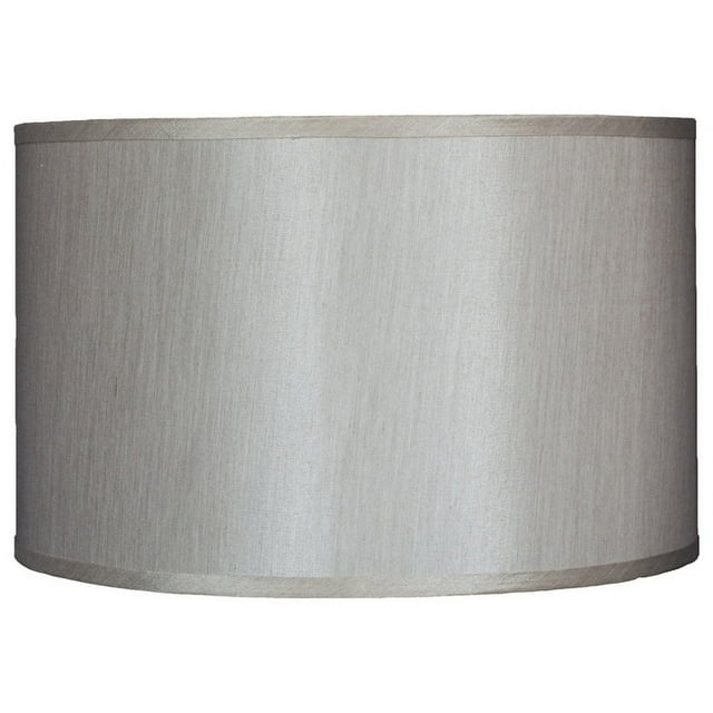 Urbanest Classic Drum Faux Silk Lamp Shade, 16"x16"x10", Champagne