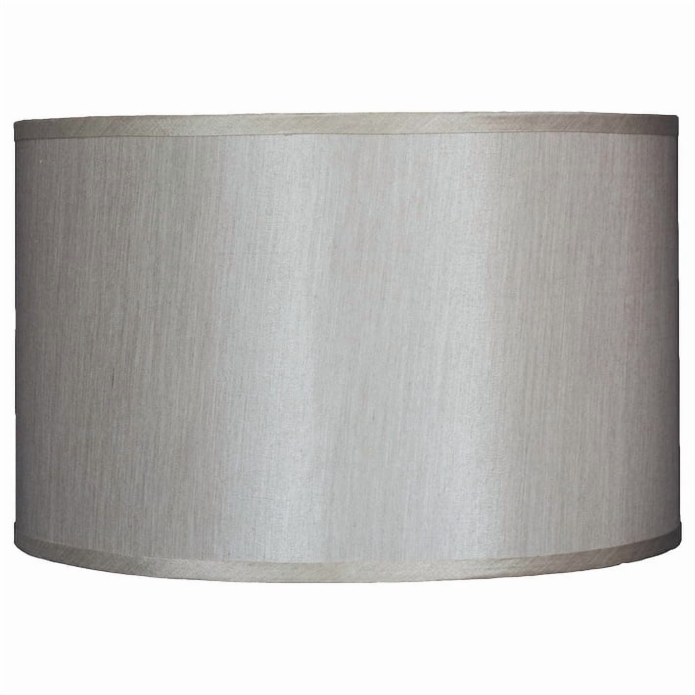 Urbanest Classic Drum Faux Silk Lamp Shade, 16"x16"x10", Champagne