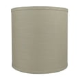 thumbnail image 1 of urbanest classic smooth 10'' linen drum lamp shade, 1 of 6