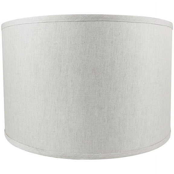 Urbanest Classic Smooth 16'' Linen Drum Lamp Shade