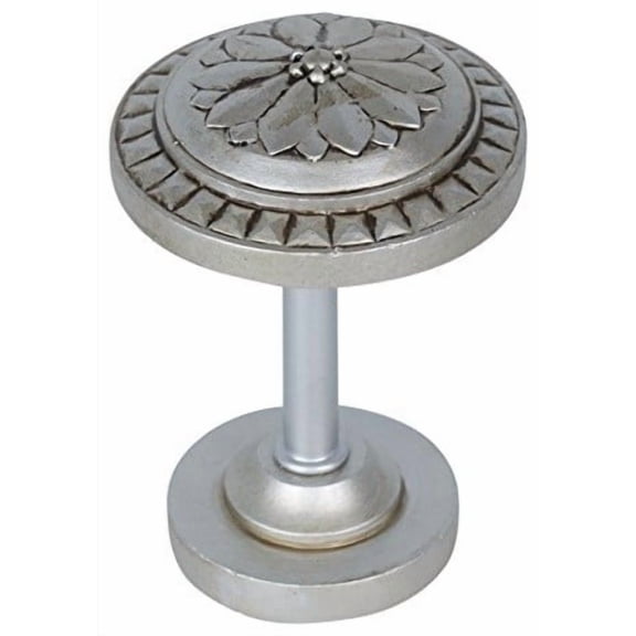 Urbanest Colette Drapery Medallion Holdback, Antique Pewter