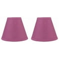 thumbnail image 1 of Urbanest Cotton Chandelier Lamp Shade, 3x6x5", Autumn Berry, Set of 2, 1 of 1