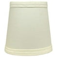thumbnail image 1 of Urbanest Cotton Chandelier Lamp Shades, 3x4x4", Eggshell, 1 of 5