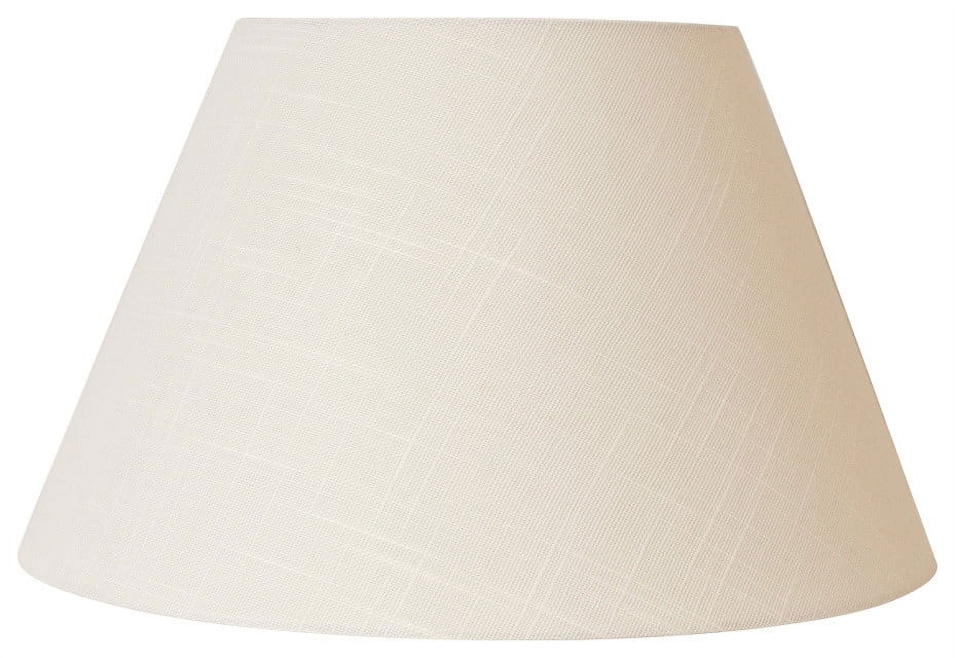 Urbanest Downbridge Unofitter Linen Lamp Shade, 6.5"x12x7.5", Off