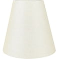 thumbnail image 1 of Urbanest Hardback Faux Silk Empire Lamp Shade – 5" Top x 9" Bottom x 8.5" Slant Height – Metalic Cream Empire Lamp Shade - 1 Piece, 1 of 3