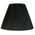 thumbnail image 1 of Urbanest Empire Side Pleat Lamp Shade, 6x14x9", Black, 1 of 4