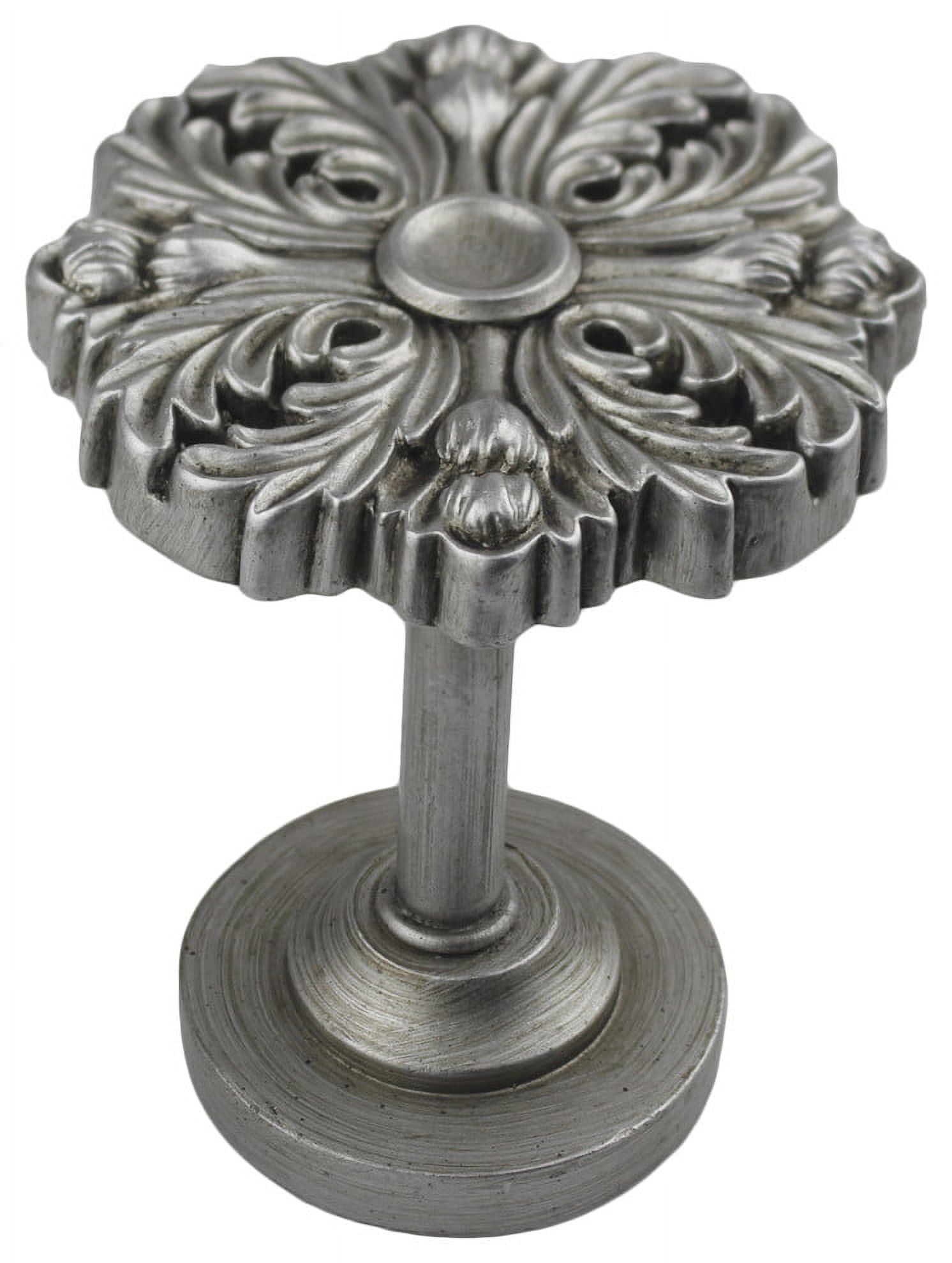 Urbanest Eve Medallion Drapery Holdback, English Pewter