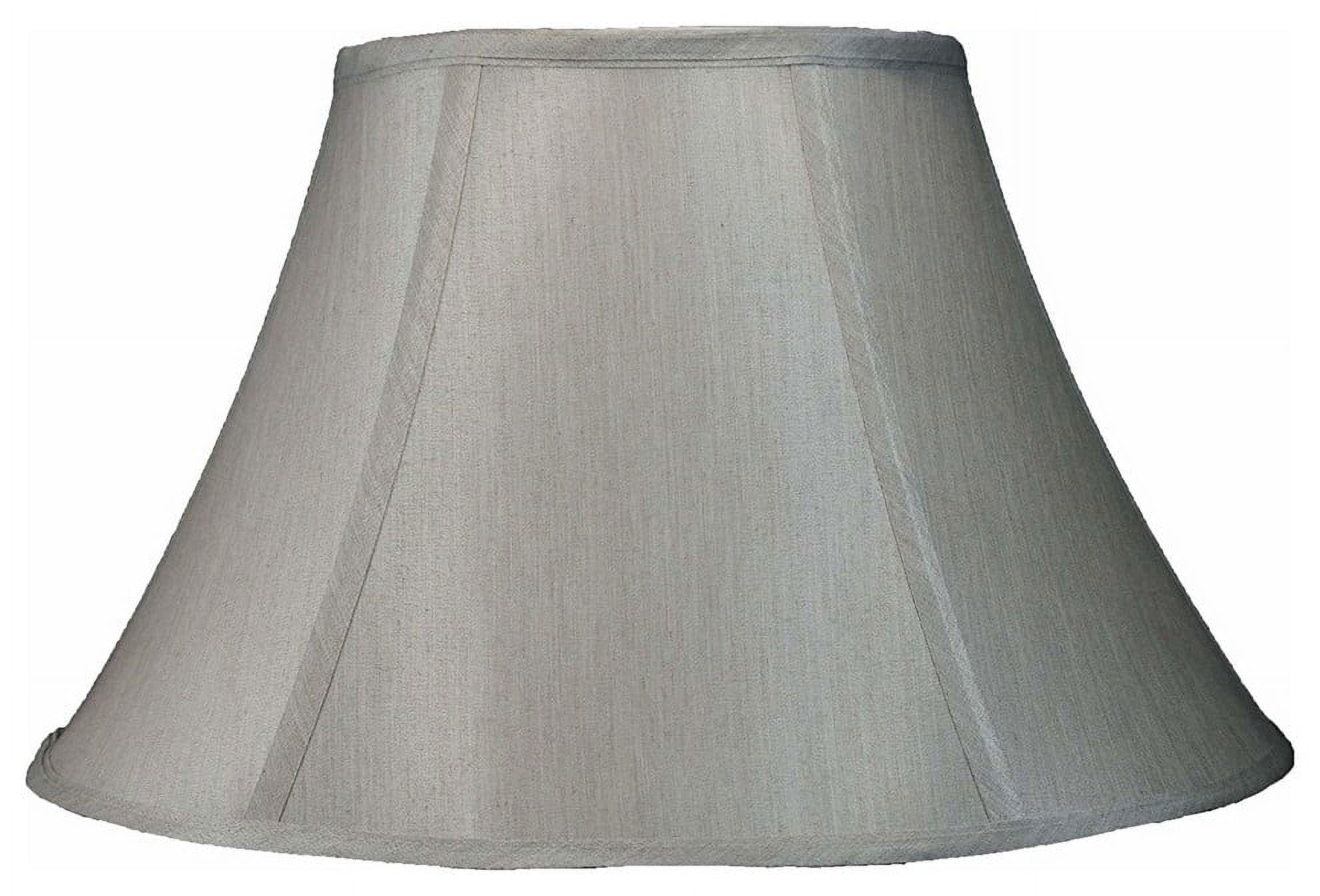 Urbanest Faux Silk Bell Lamp Shade, 8x16x10", Champagne