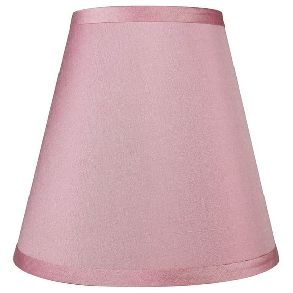 Urbanest Faux Silk Empire Lamp Shade 5x9x8.5", Pink