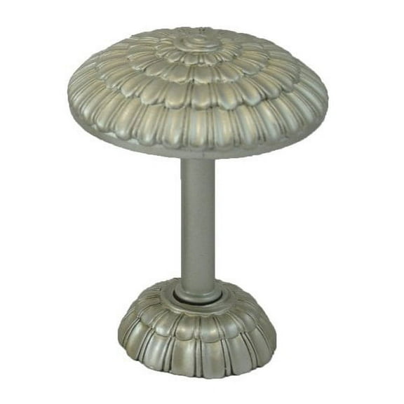 Urbanest Medallion Curtain Holdback – Elegant Drapery Tieback, Farmhouse Drapery Hardware for Stylish Window Treatments, 1 Piece, Antique Silver/Pewter