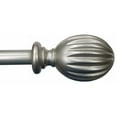 thumbnail image 1 of Urbanest Fluted Egg Ball Curtain 3/4" Rod, With Pewter Rod, 48"-84", 1 of 1