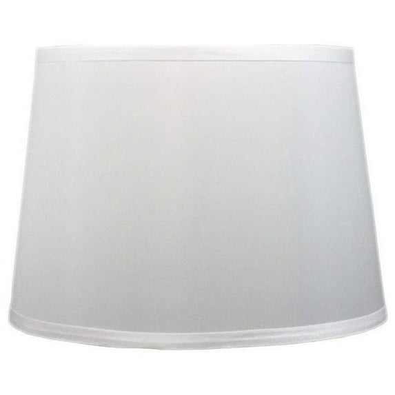 Urbanest French Drum Lamp Shade, 12x14x10", Off White