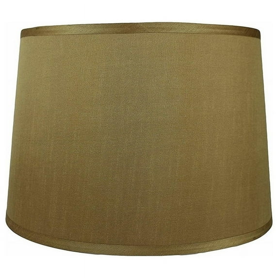 Urbanest French Drum Lamp Shade, 14x16x12", Gold