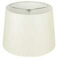 thumbnail image 1 of Urbanest French Drum Metallic Fabric Lamp Shade, Cream, 10x12x8 1/2", 1 of 1