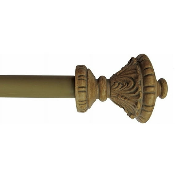 Urbanest Garden Adjustable Curtain Rod, 3/4", 28"-48"