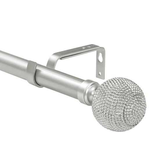 Urbanest Giato Adjustable Single Drapery Curtain Rod & Hardware Set