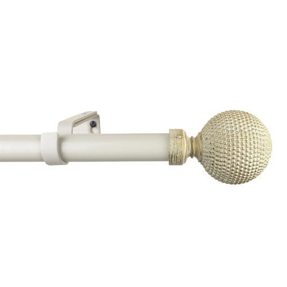 Urbanest Giato Adjustable Single Drapery Curtain Rod & Hardware Set