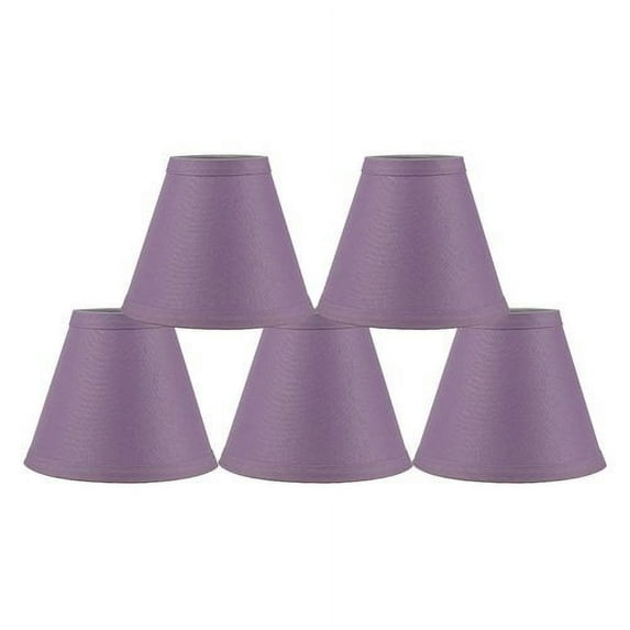 Urbanest Hardback 6'' Linen Empire Lamp Shade (Set of 5)