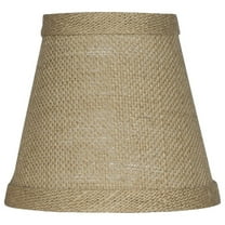 Urbanest Hardback Burlap Chandelier Lamp Shade, 3x5x4.5", Set of 9
