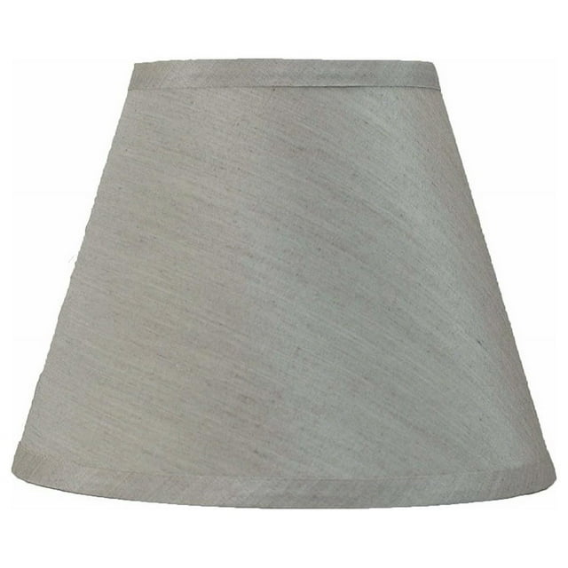 Urbanest Hardback Faux Silk Coolie Lamp Shade, 5x9x7", Champagne