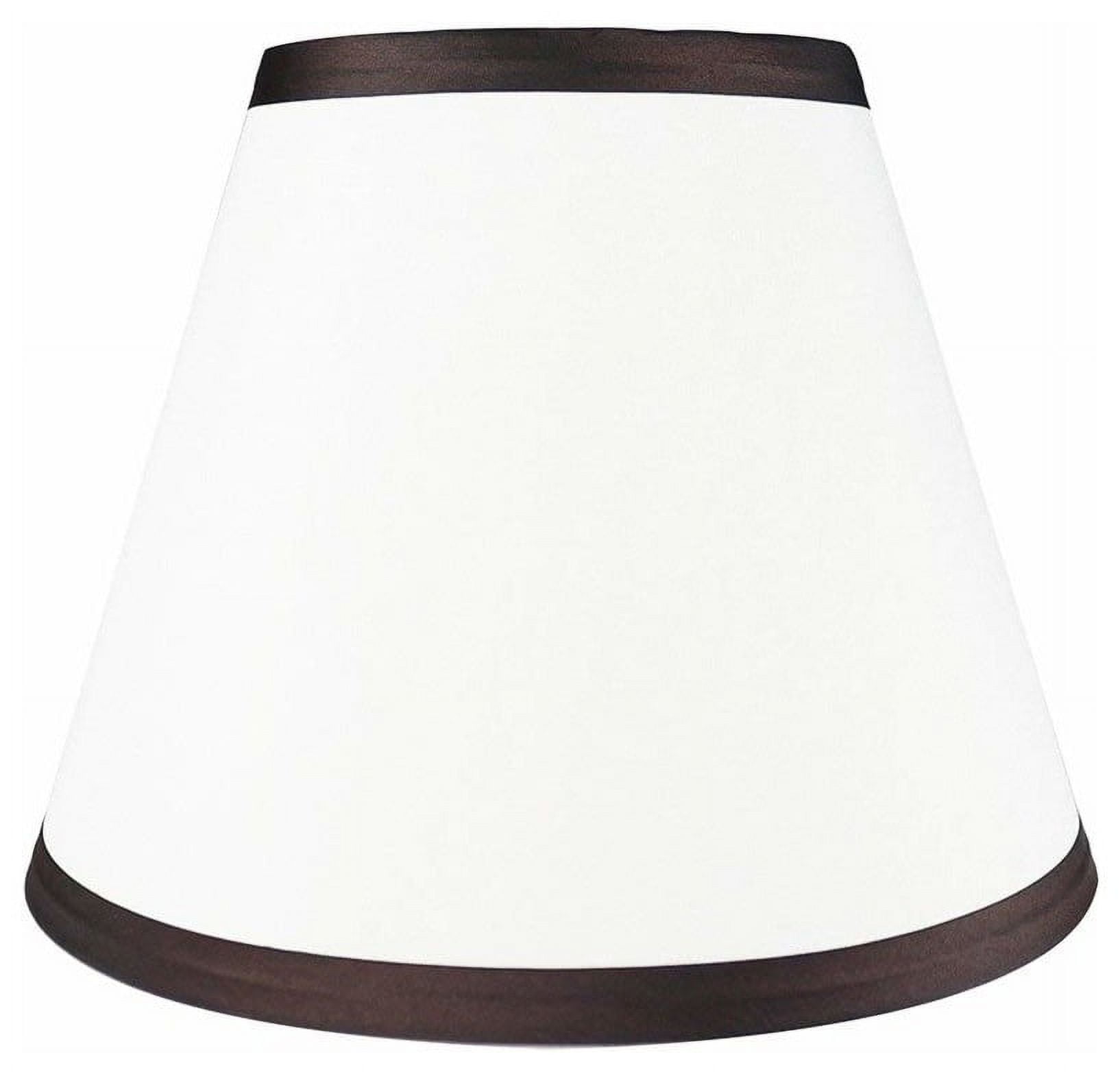 Urbanest Hardback Faux Silk Coolie Lamp Shade, 5x9x7