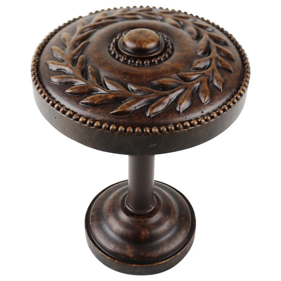Urbanest Hera Medallion Drapery Holdback, Mahogany