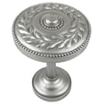 thumbnail image 1 of Urbanest Medallion Curtain Holdback – Elegant Drapery Tieback, Farmhouse Drapery Hardware for Stylish Window Treatments, 1 Piece, Antique Silver/Pewter, 1 of 2