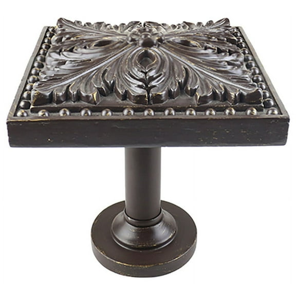 Urbanest Medallion Curtain Holdback – Elegant Drapery Tieback, Farmhouse Drapery Hardware for Stylish Window Treatments, 1 Piece, Bronze with Gold