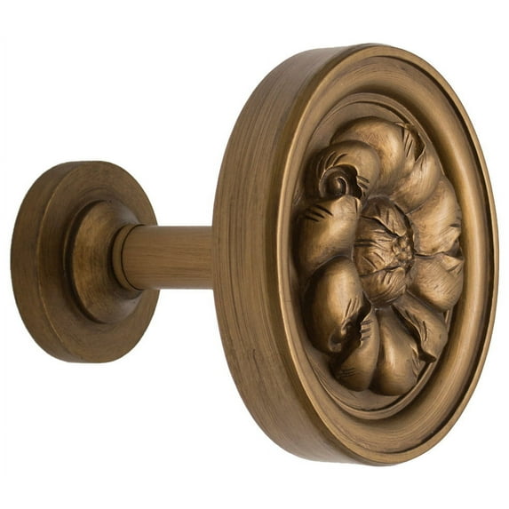 Urbanest Medallion Curtain Holdback – Elegant Drapery Tieback, Farmhouse Drapery Hardware for Stylish Window Treatments, 1 Piece, Renaissance Gold