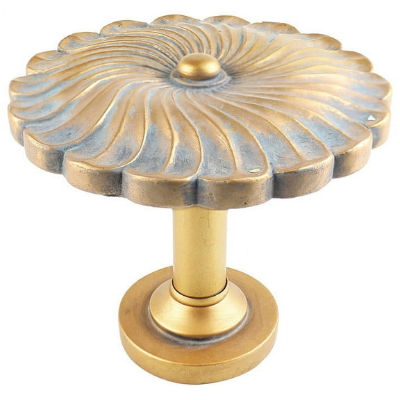 Urbanest Medallion Curtain Holdback – Elegant Drapery Tieback, Farmhouse Drapery Hardware for Stylish Window Treatments, 1 Piece, Copper