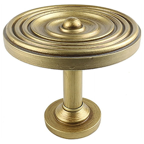 Urbanest Medallion Curtain Holdback – Elegant Drapery Tieback, Farmhouse Drapery Hardware for Stylish Window Treatments, 1 Piece, Renaissance Gold