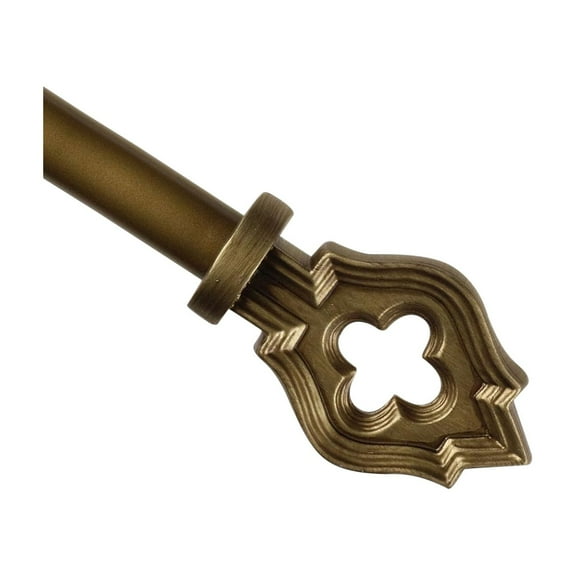 Urbanest Leto Single Curtain Rod and Hardware Set