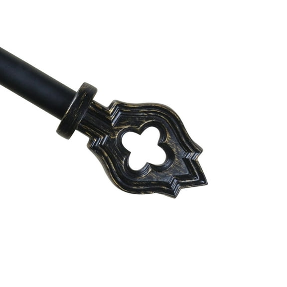 Urbanest Leto Single Curtain Rod and Hardware Set