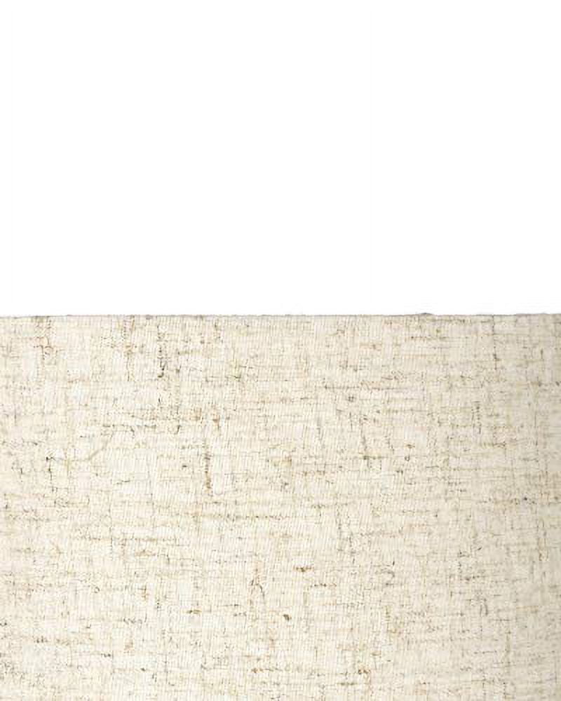 Urbanest Linen Drum Lamp Shade, 10-inch by 10-inch by 10-inch, Cottage, Spider-Fitter