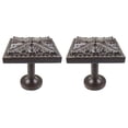 thumbnail image 1 of Urbanest Medallion Curtain Holdback – Elegant Drapery Tieback, Farmhouse Drapery Hardware for Stylish Window Treatments, 2 Pieces, Bronze with Gold, 1 of 2