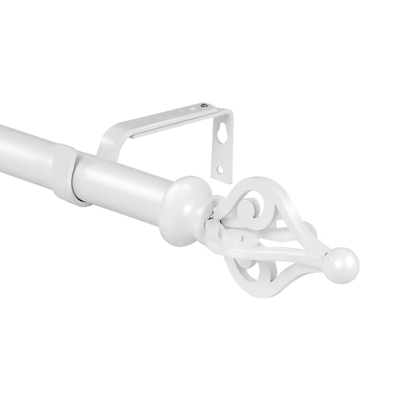 Urbanest Portia Single Curtain Rod and Hardware Set