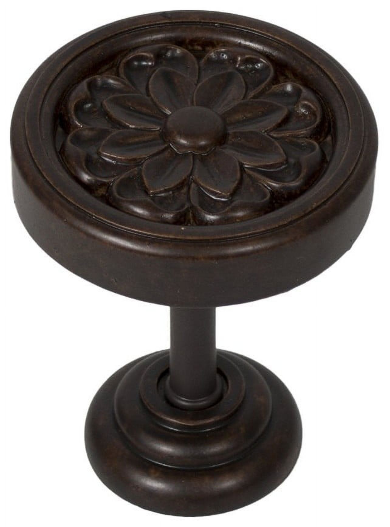 Urbanest Primrose Medallion Drapery Holdback, Mahogany