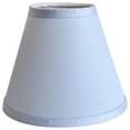 thumbnail image 1 of Urbanest Satin Chandelier Lamp Shade, 3x6x5", Baby Blue, 1 of 2