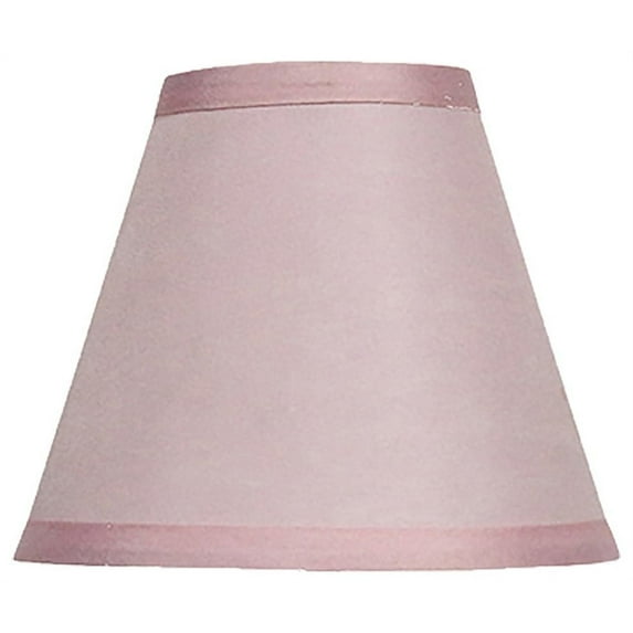 Urbanest Satin Chandelier Lamp Shade, 3x6x5", Pink