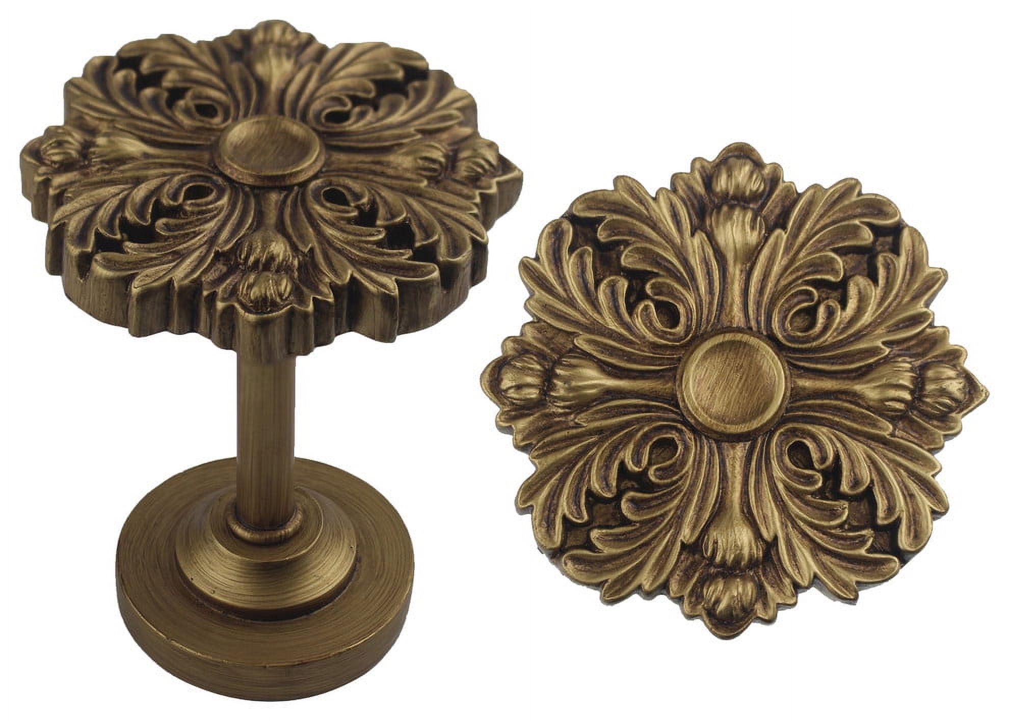 Urbanest Set of 2 Eve Medallion Drapery Holdbacks, Renaissance Gold