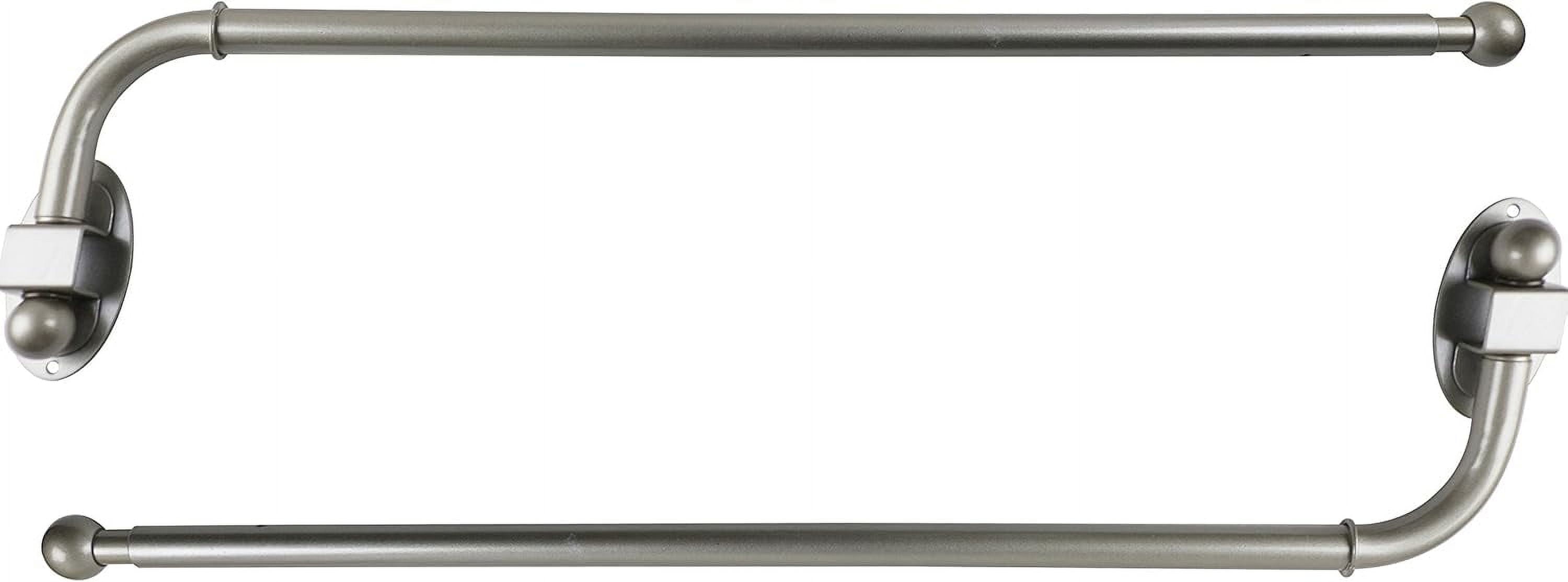 Urbanest Set of 2 Swing Arm Rods, 3/4-inch Diameter, 24-inch to 38-inch ...