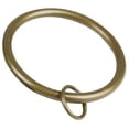 thumbnail image 1 of Urbanest Set of 8, 2 1/2" Curtain Rings With Eyelets, Antique Gold, 1 of 2